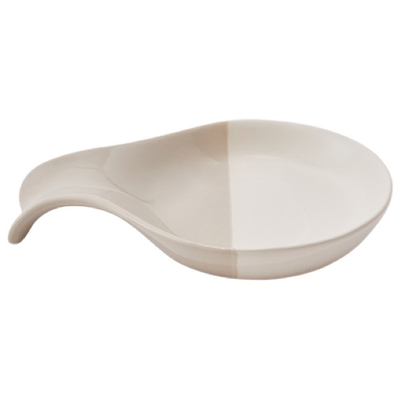 Favor Other - NEW Favor Grey and White Color Block Spoon Rest